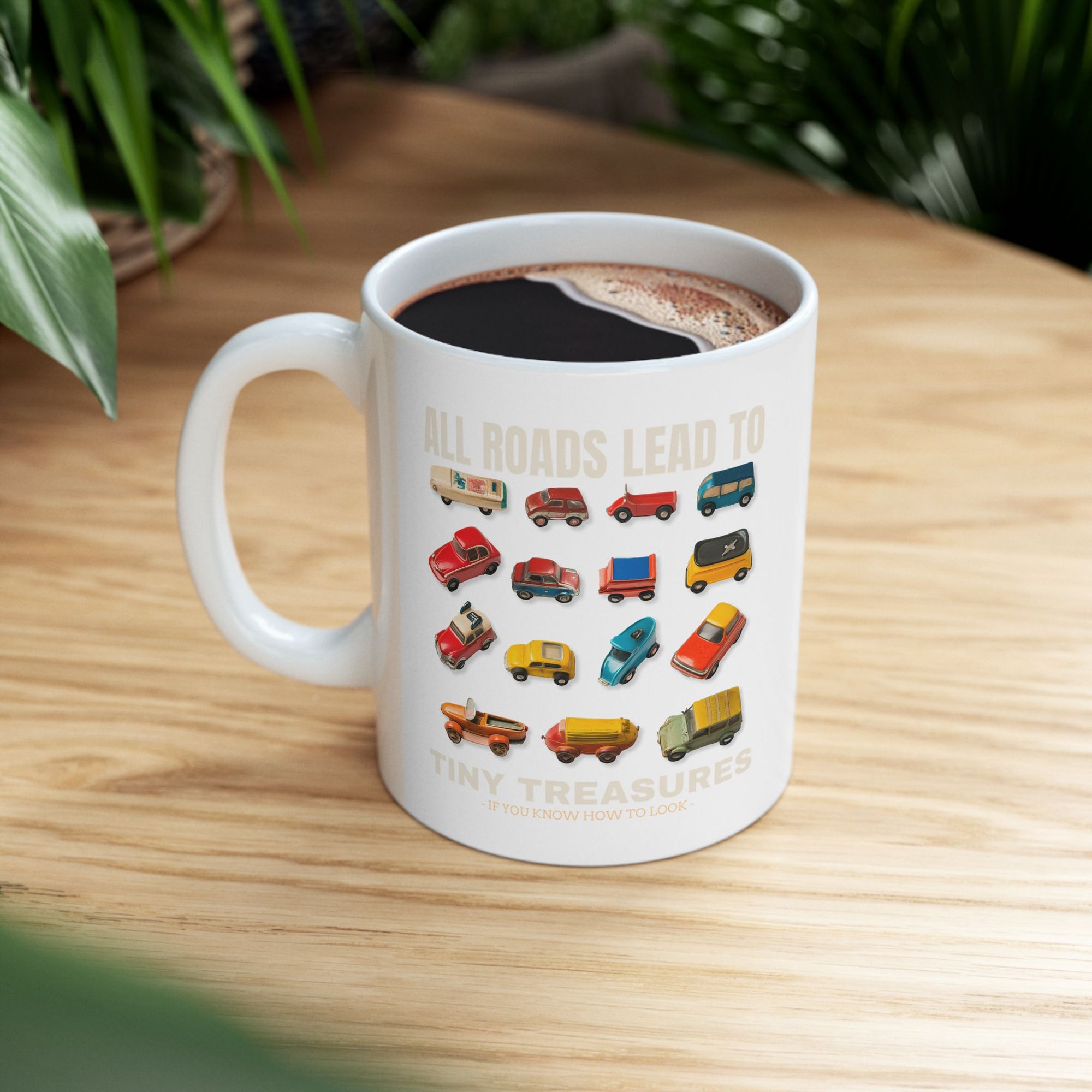 Vintage Vehicle Ceramic Mug