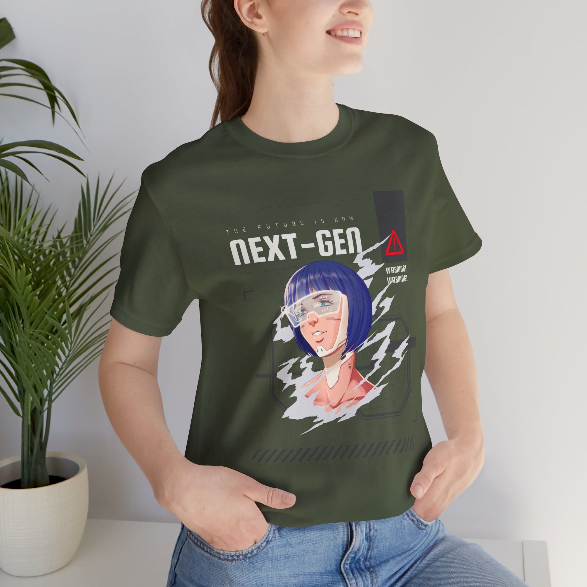 Next-Gen Graphic Tee - Unisex Casual T-Shirt for Trendsetters
