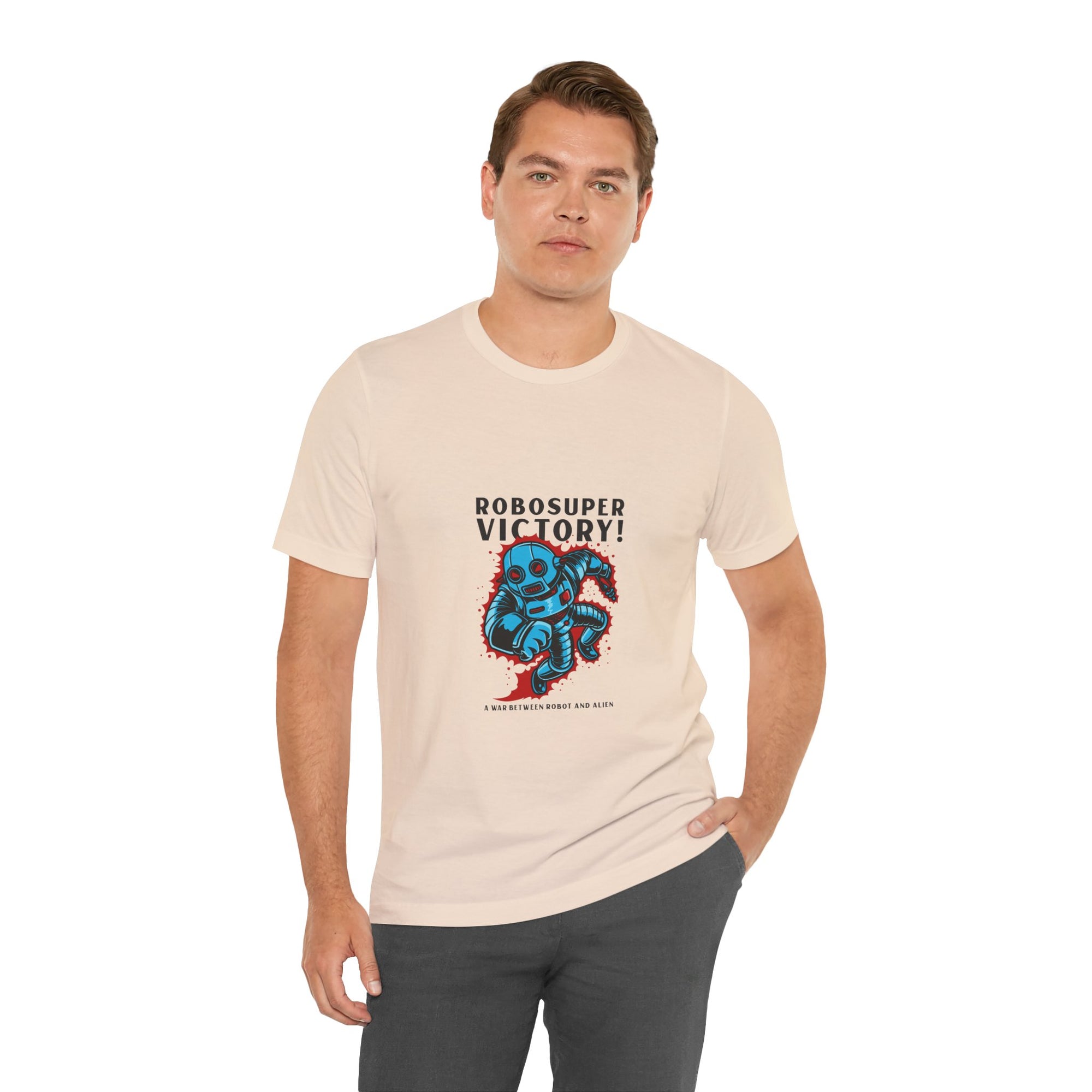 Robosuper Victory Graphic T-Shirt