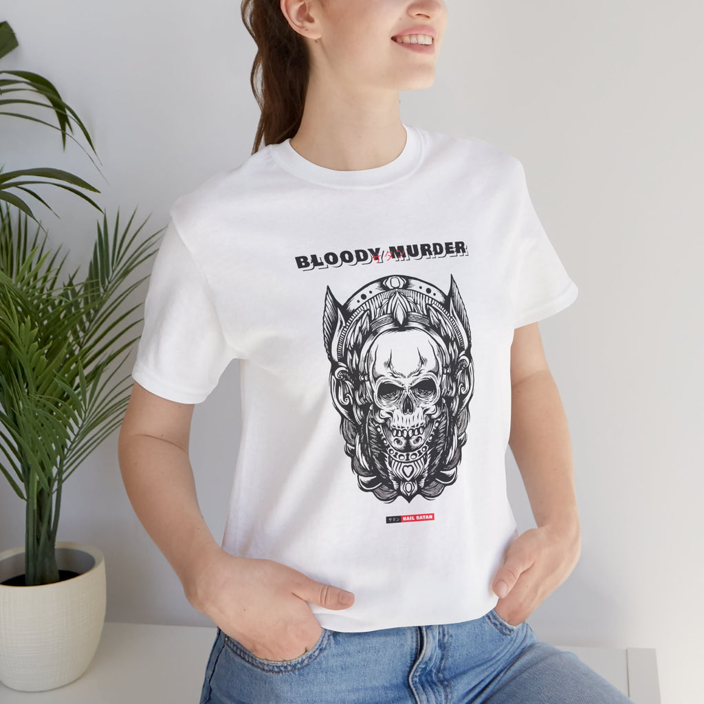 Bloody Murder Skull Unisex Tee