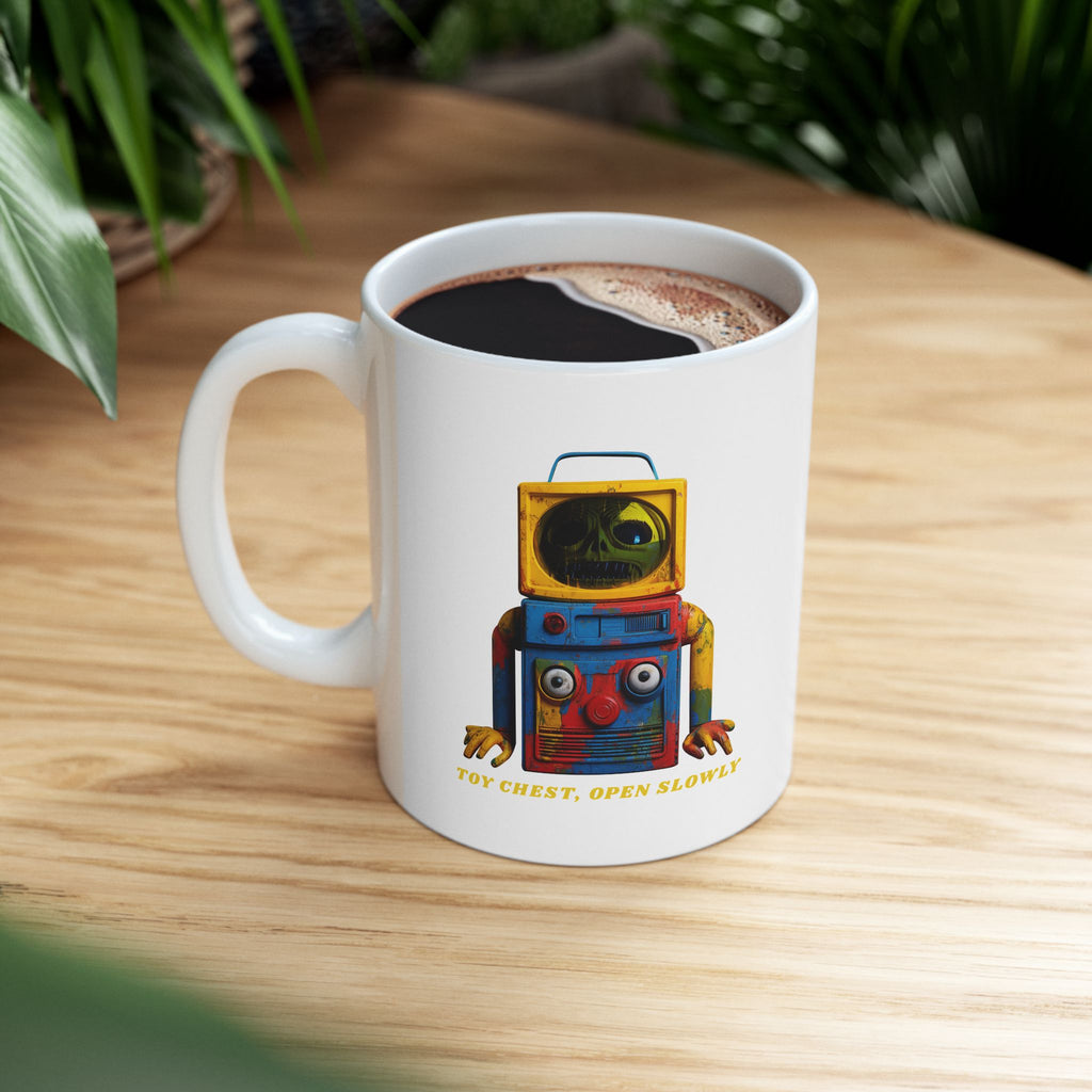 Retro Robot Ceramic Mug