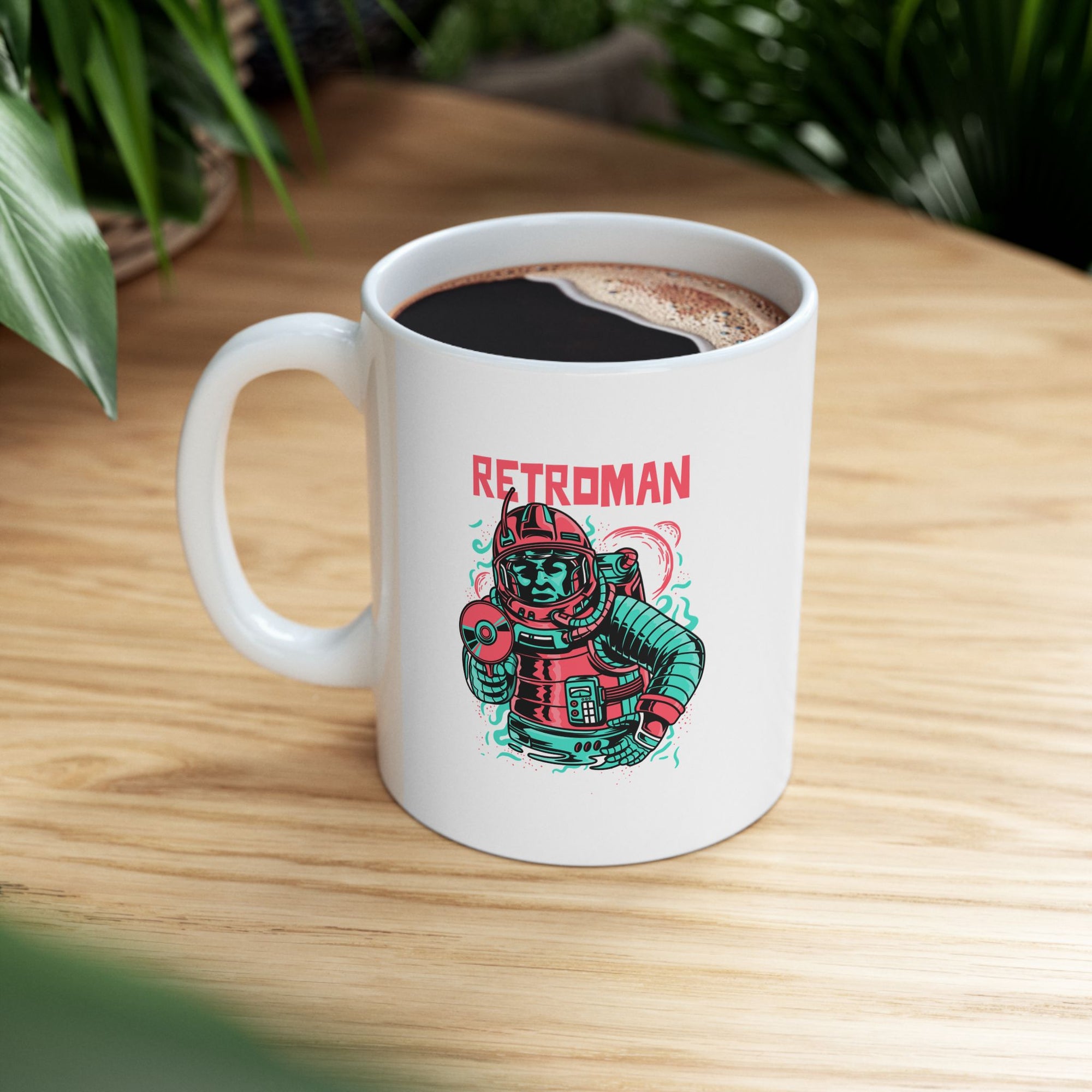 Colorful Illustrated Ceramic Mug