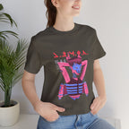 Artistic Tee - Vibrant Graphic Unisex Shirt for Art Lovers