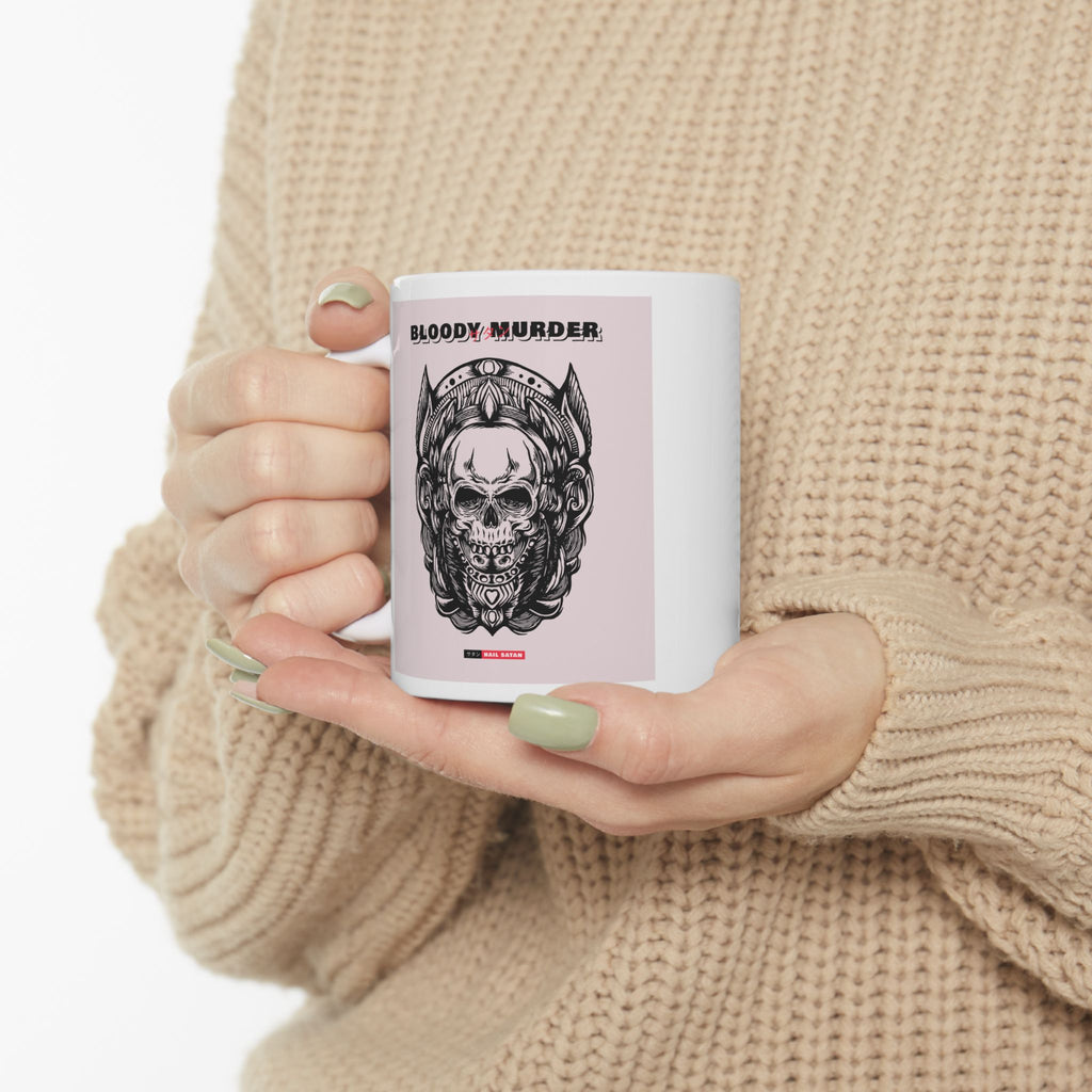 Gothic Skull Ceramic Mug