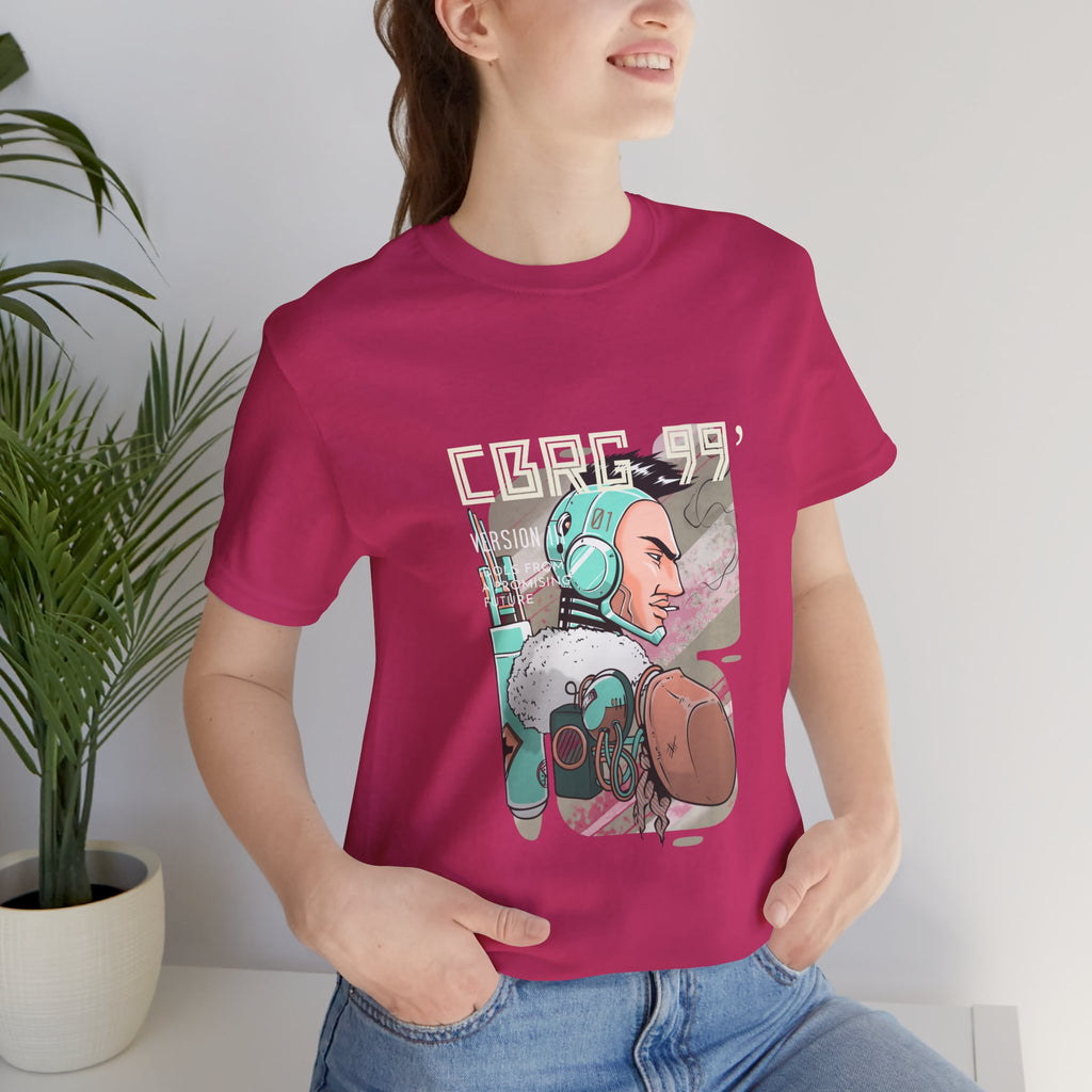 Retro Sci-Fi Graphic Tee - Unisex Casual T-Shirt