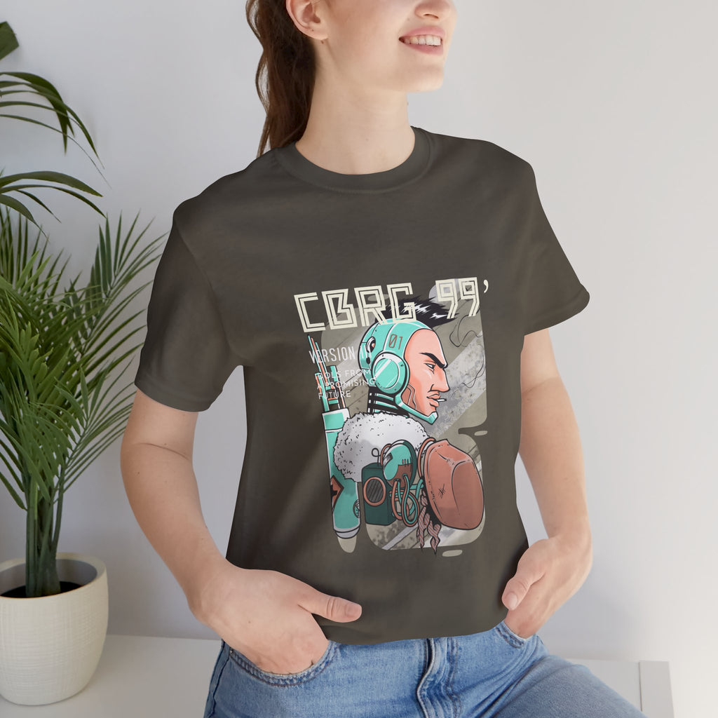 Retro Sci-Fi Graphic Tee - Unisex Casual T-Shirt