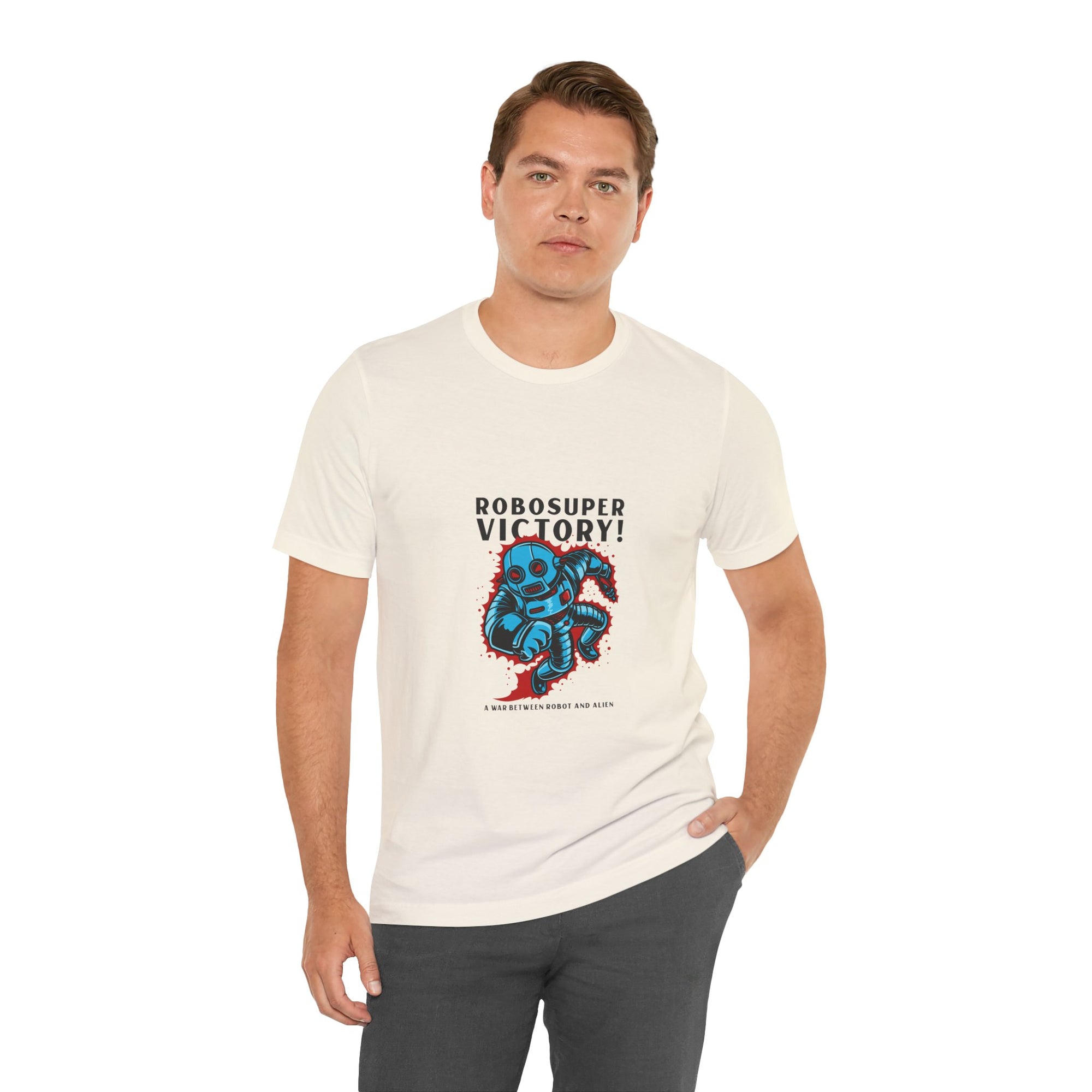 Robosuper Victory Graphic T-Shirt