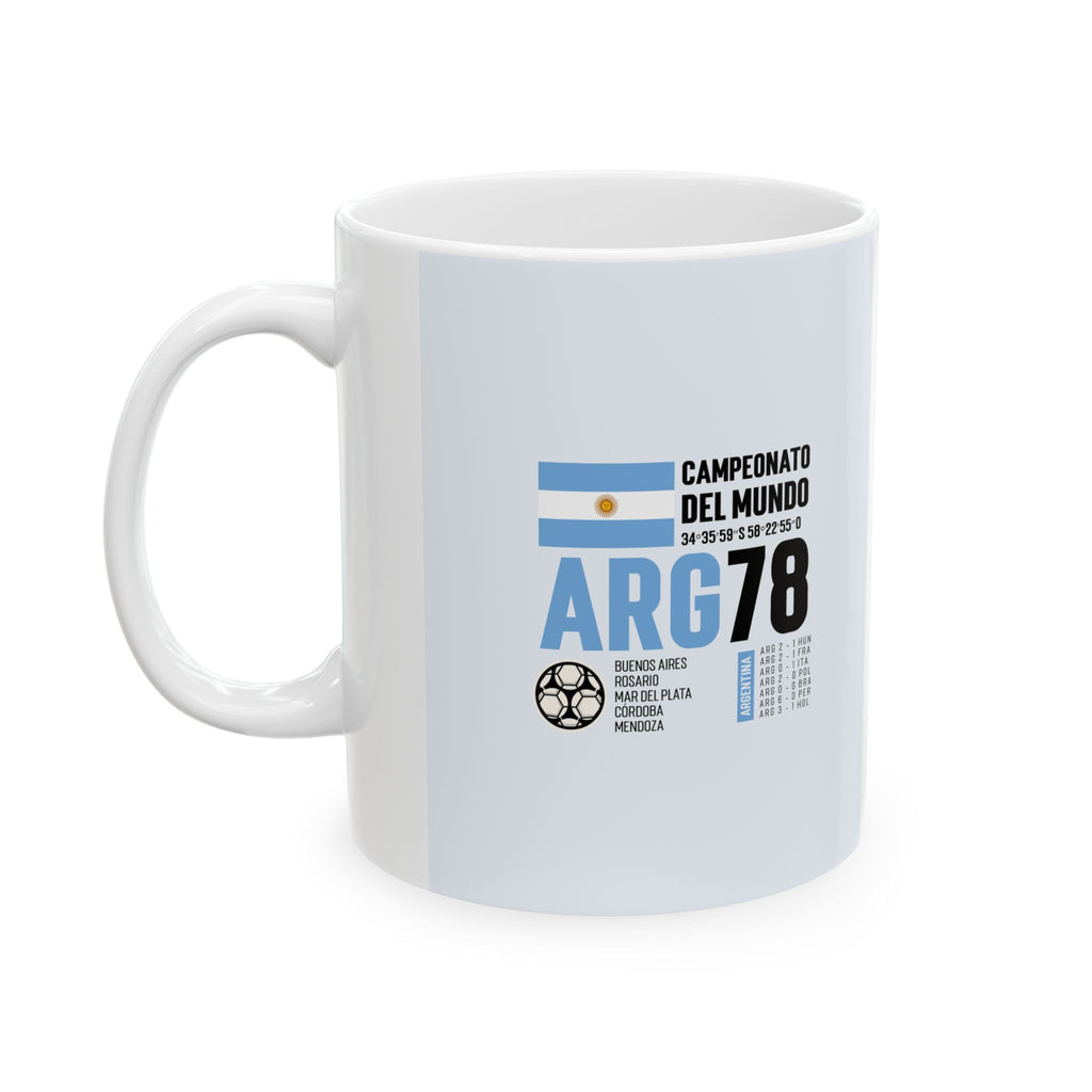 Ceramic Coffee Mug, Soccer Fan Gift, World Cup Decor