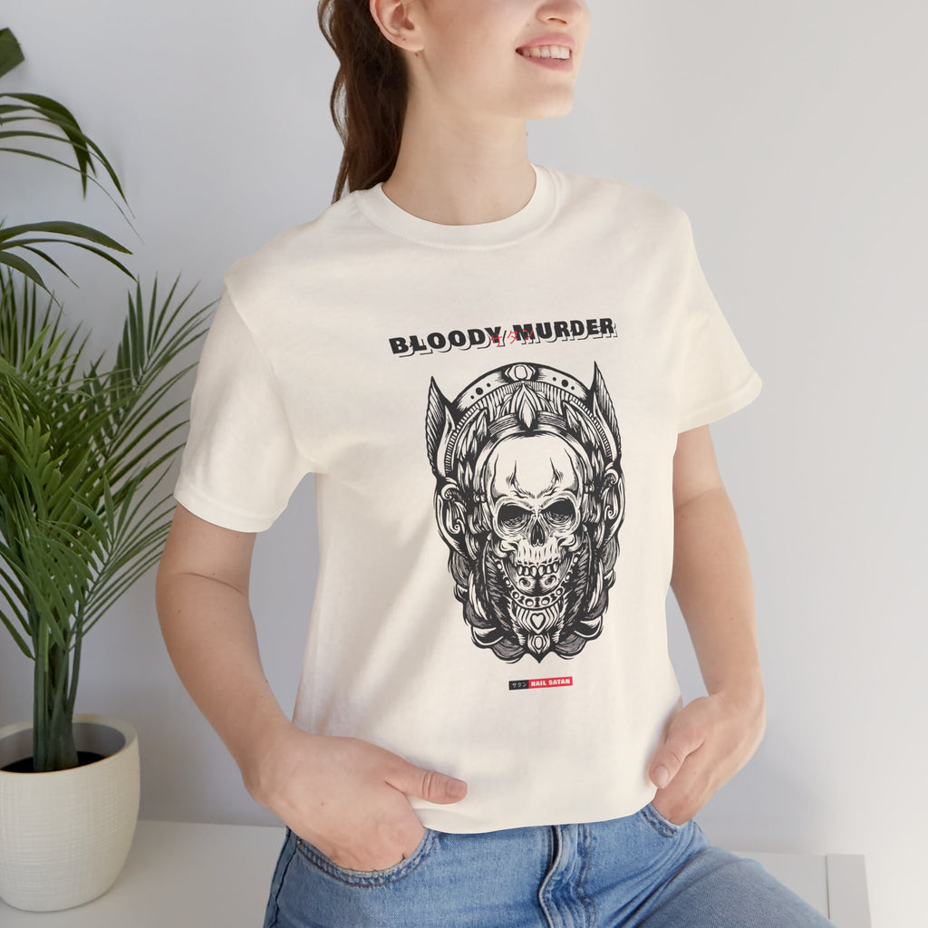 Bloody Murder Skull Unisex Tee