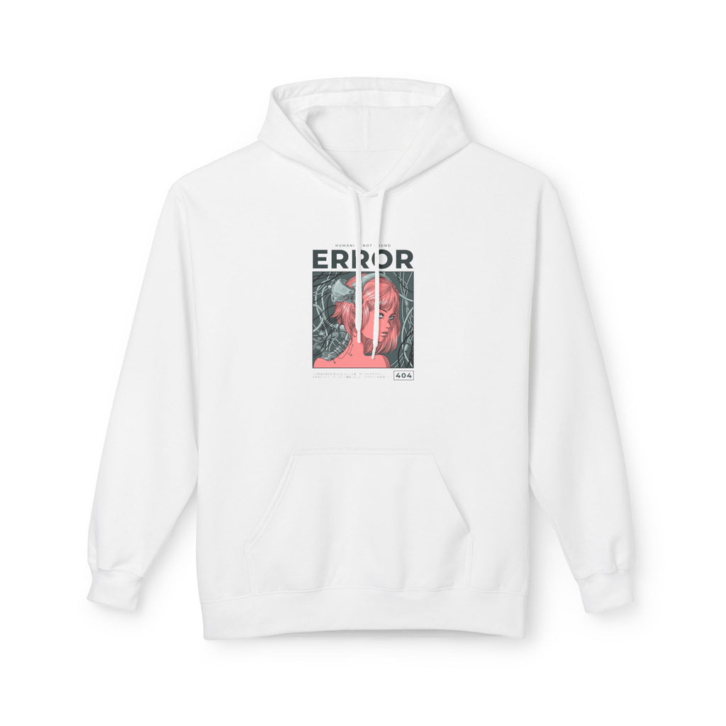 Graphic Hoodie with 'ERROR' Design