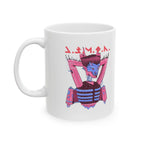 Vibrant Ceramic Mug, Colorful Art Cup