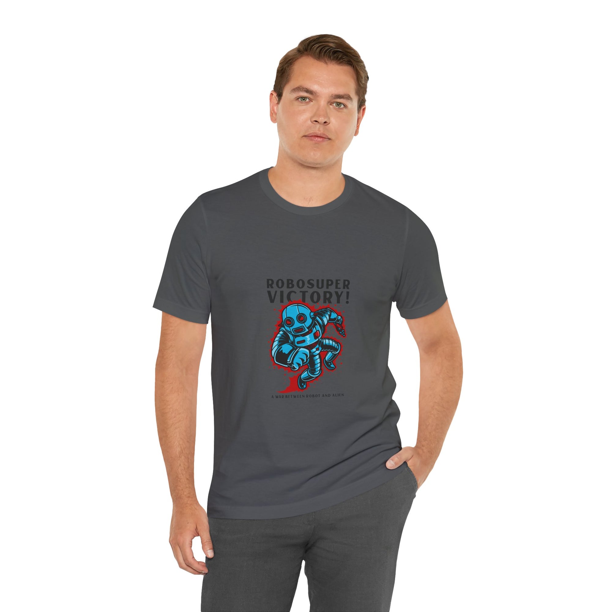 Robosuper Victory Graphic T-Shirt