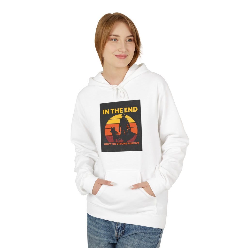 Sunset Graphic Fleece Hoodie