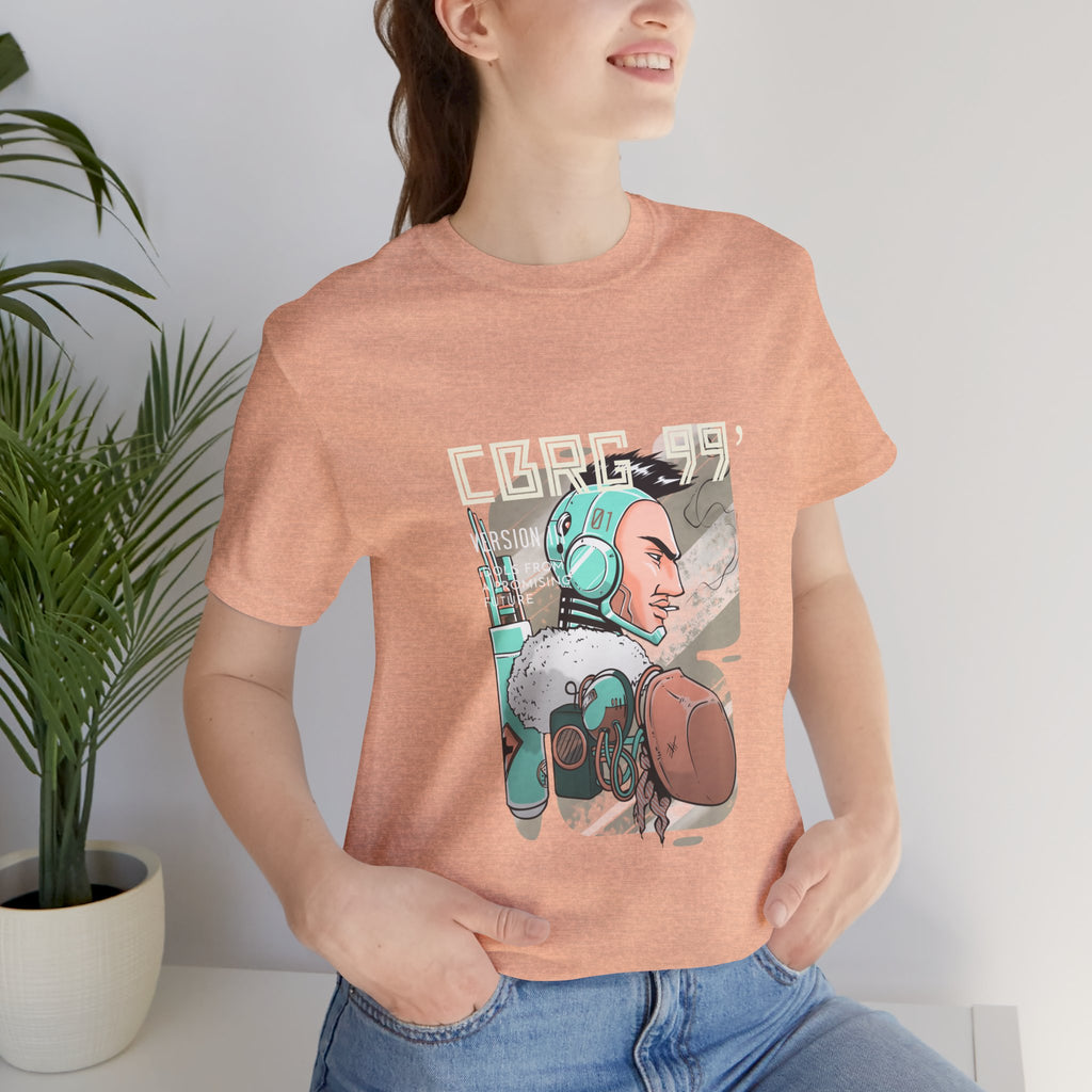 Retro Sci-Fi Graphic Tee - Unisex Casual T-Shirt