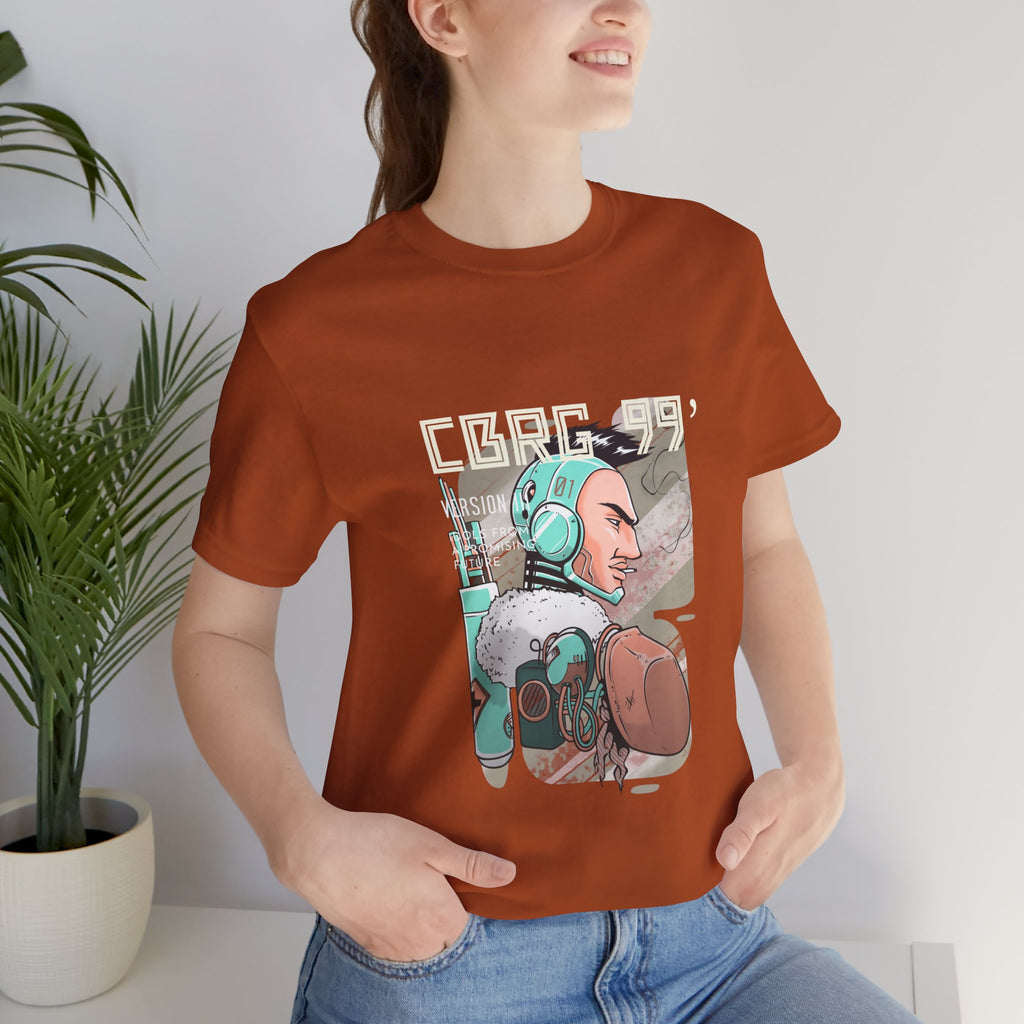 Retro Sci-Fi Graphic Tee - Unisex Casual T-Shirt