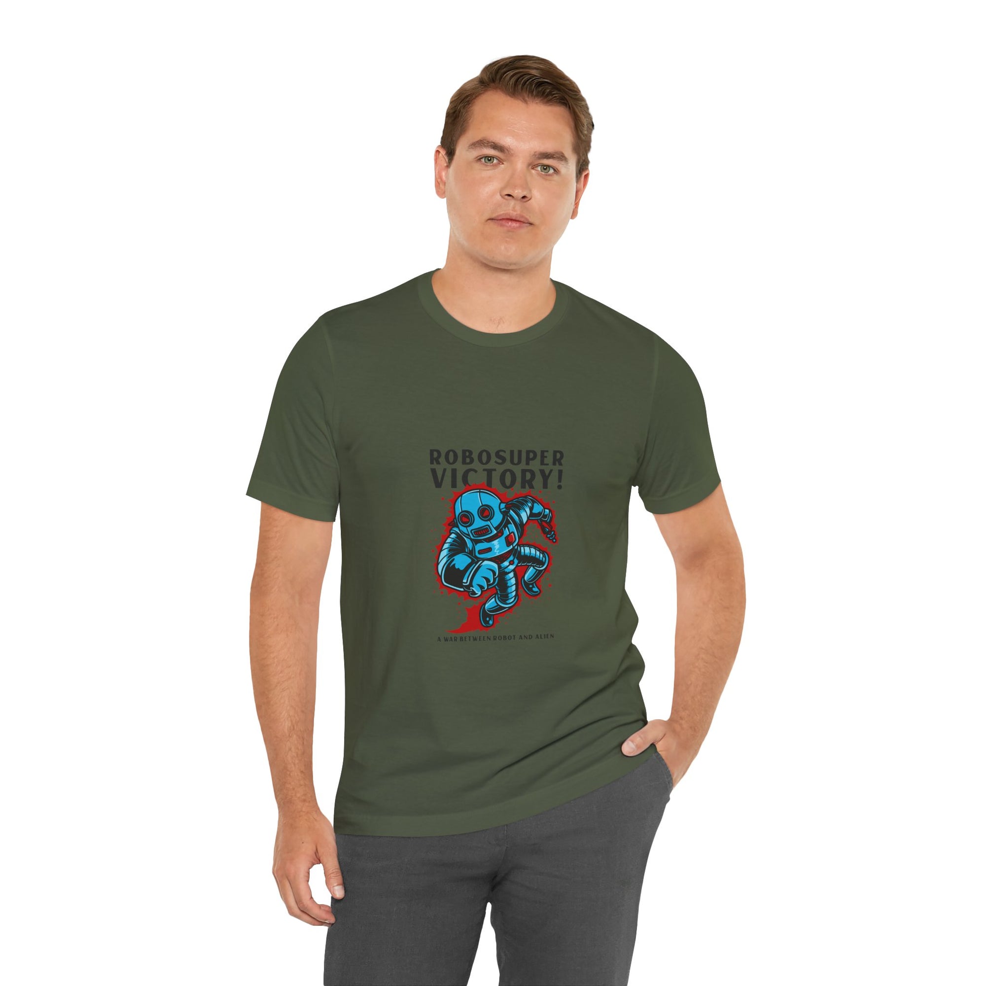 Robosuper Victory Graphic T-Shirt