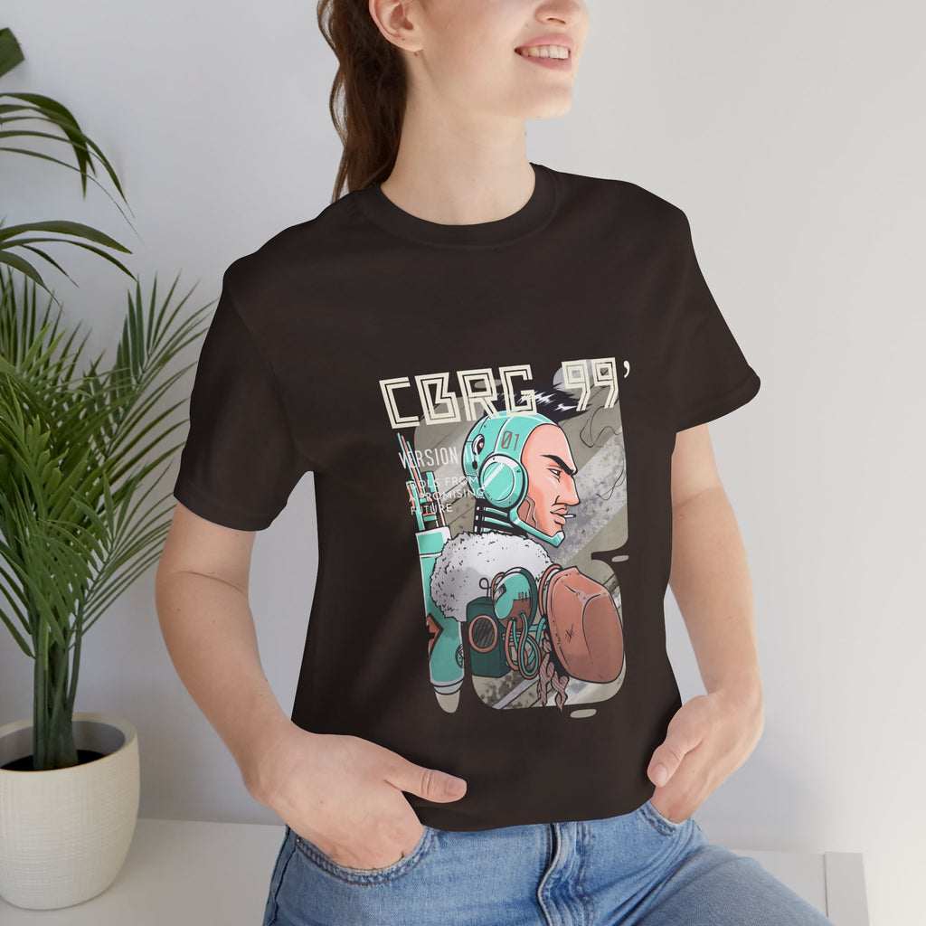 Retro Sci-Fi Graphic Tee - Unisex Casual T-Shirt