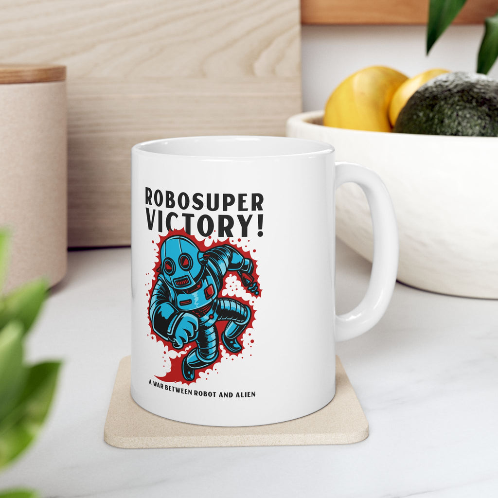 Robosuper Victory! Ceramic Coffee Mug