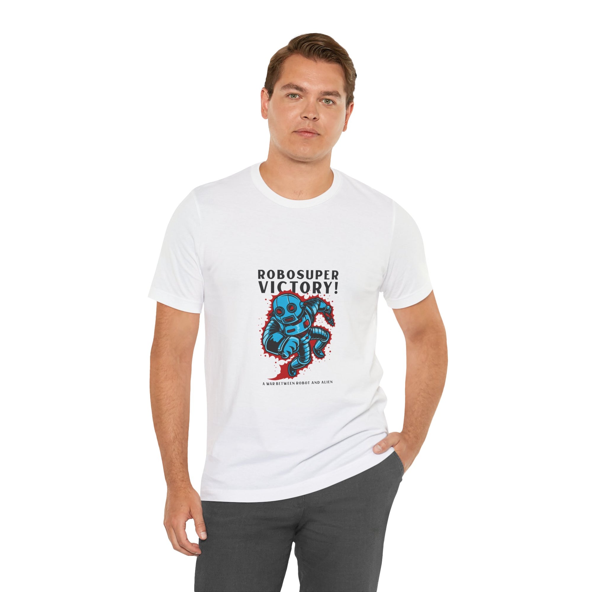 Robosuper Victory Graphic T-Shirt