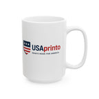 USA PRINTO Ceramic Mug