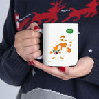 Cute Animal Designs Fun Colorful Ceramic Mug