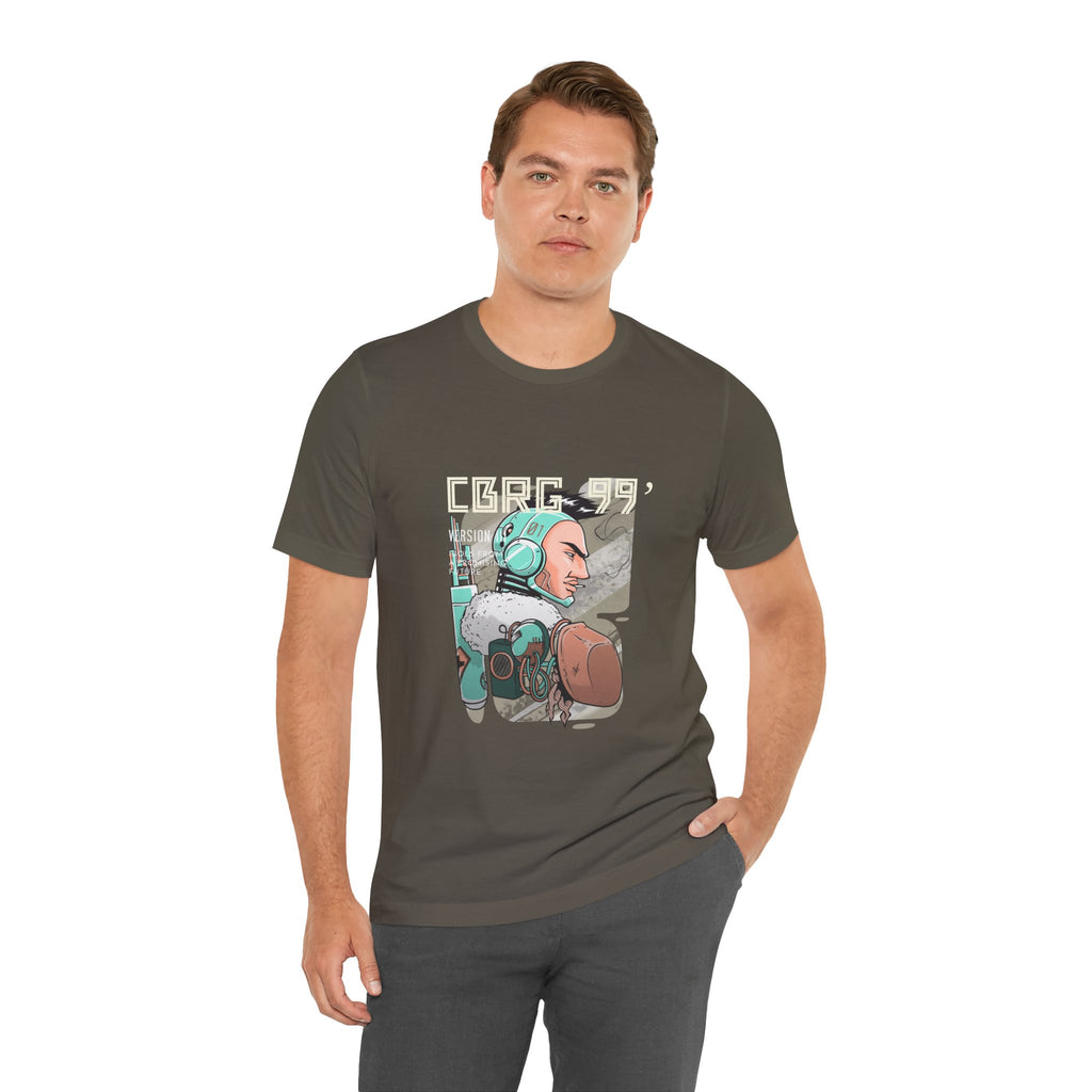 Retro Sci-Fi Graphic Tee - Unisex Casual T-Shirt