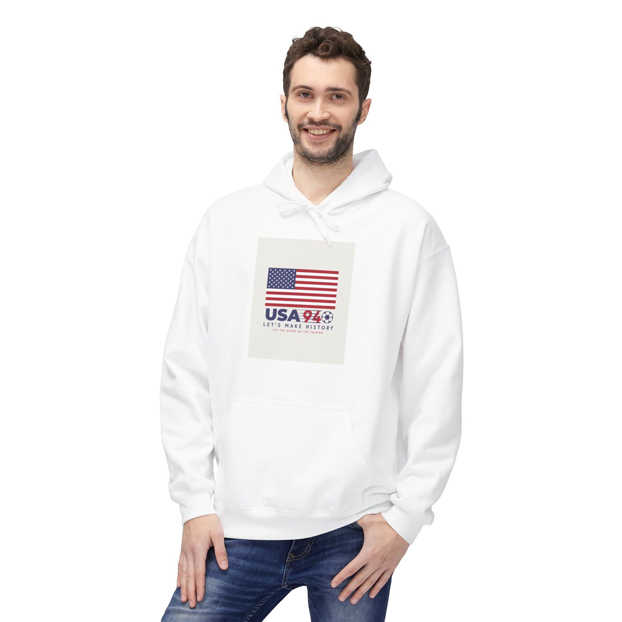 Patriotic USA Flag Hoodie