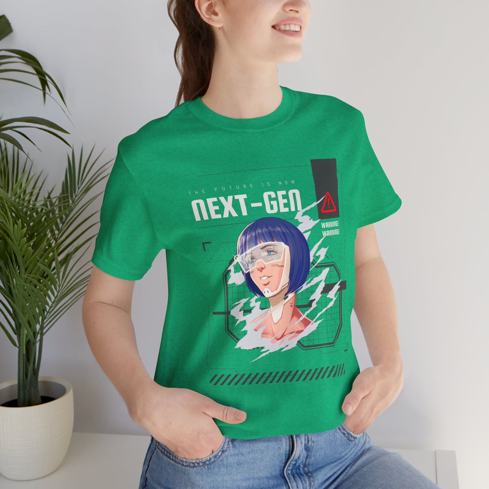 Next-Gen Graphic Tee - Unisex Casual T-Shirt for Trendsetters