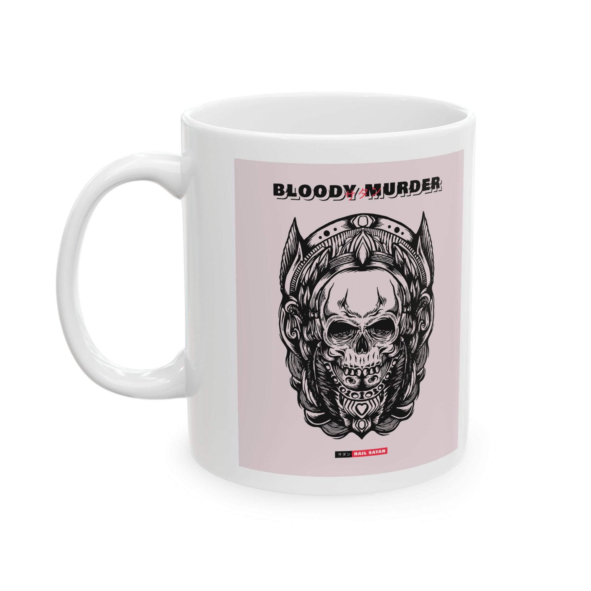 Gothic Skull Ceramic Mug