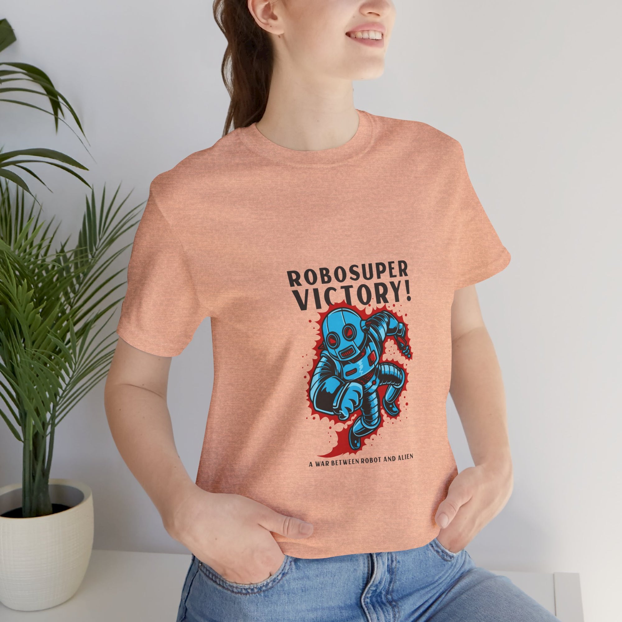 Robosuper Victory Graphic T-Shirt