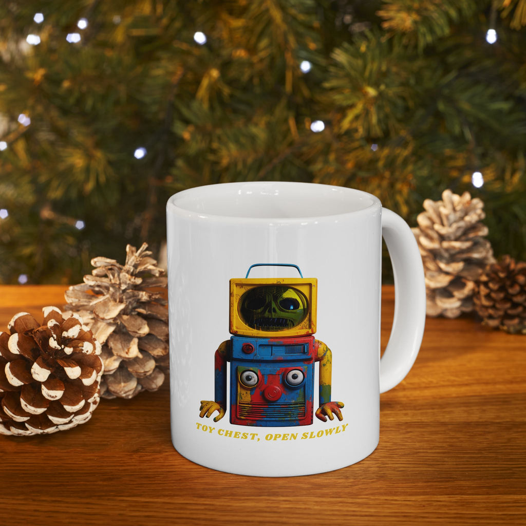 Retro Robot Ceramic Mug