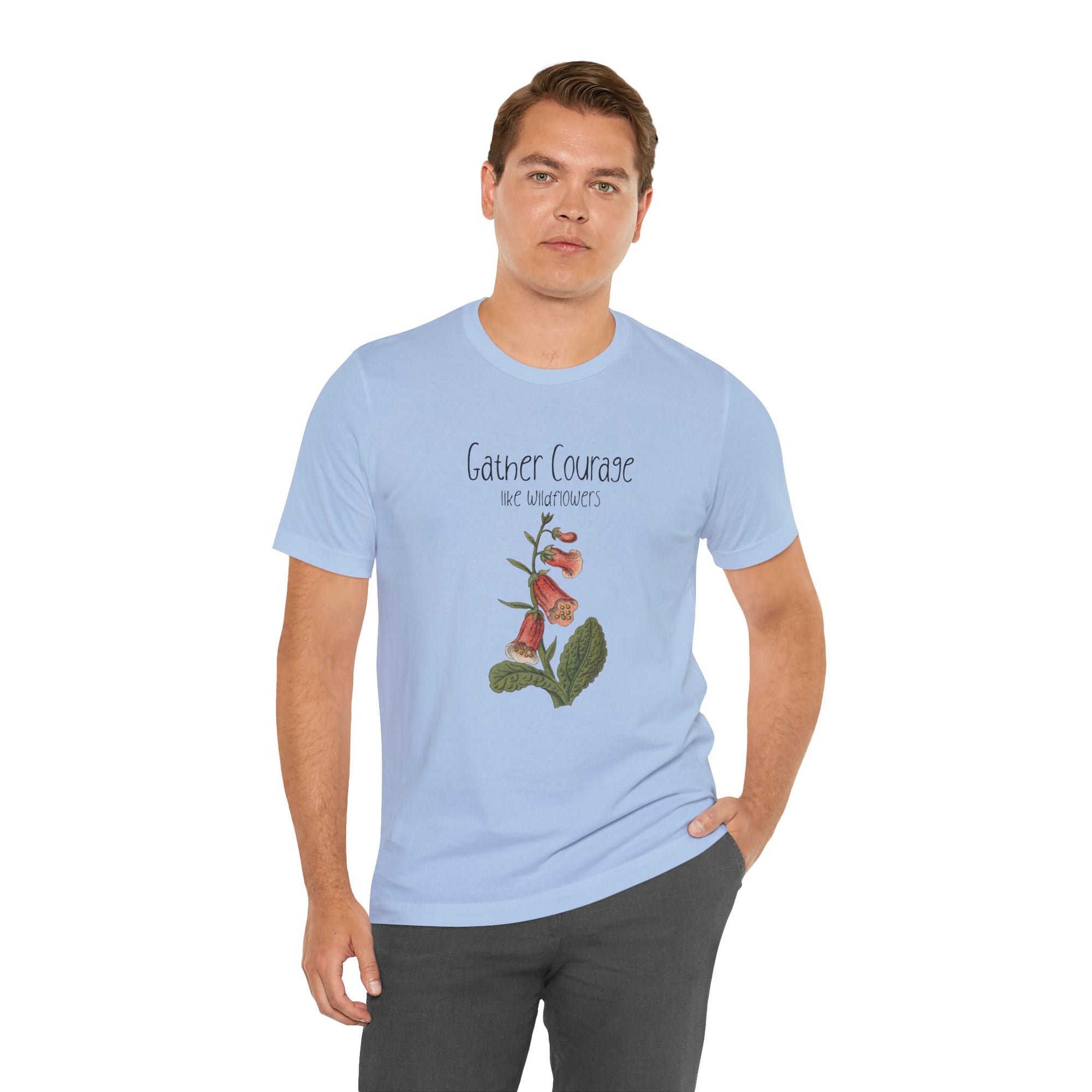 Courage Floral Tee