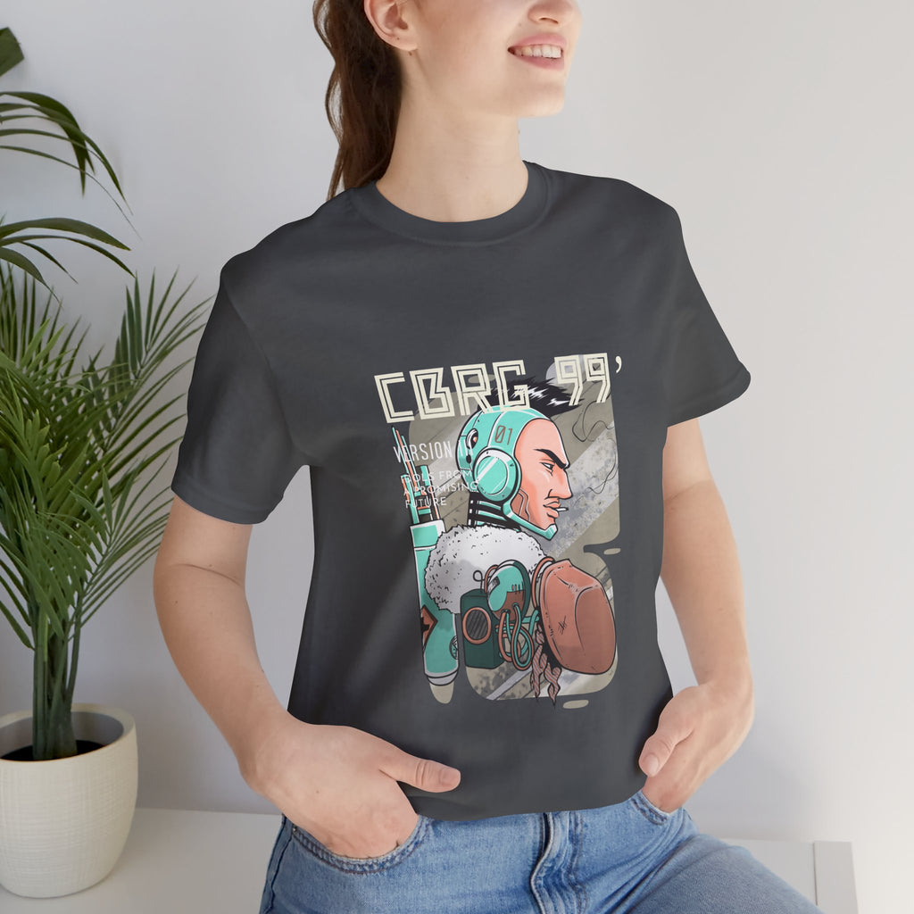 Retro Sci-Fi Graphic Tee - Unisex Casual T-Shirt