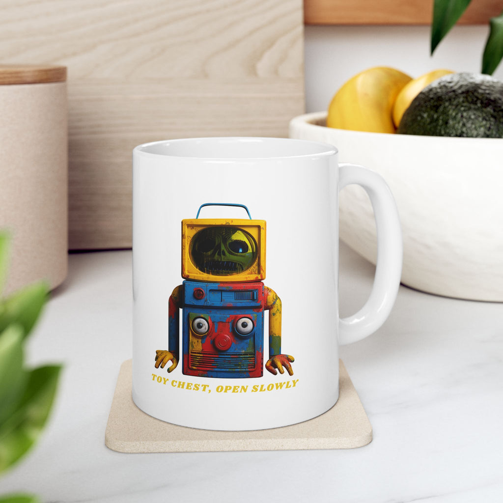 Retro Robot Ceramic Mug