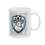 Ceramic Mug: GOAT Design, Perfect Gift for Coffee Lovers