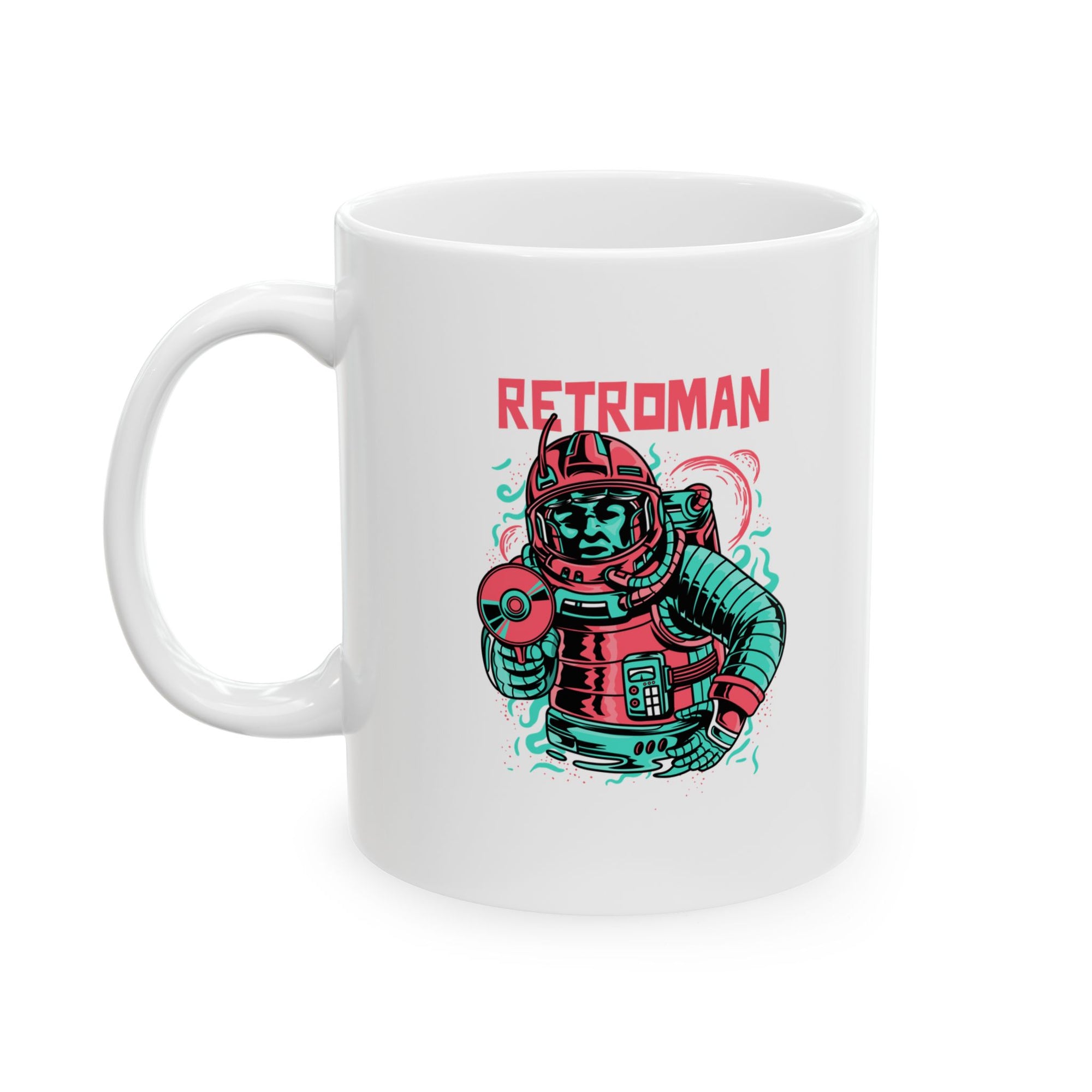 Colorful Illustrated Ceramic Mug