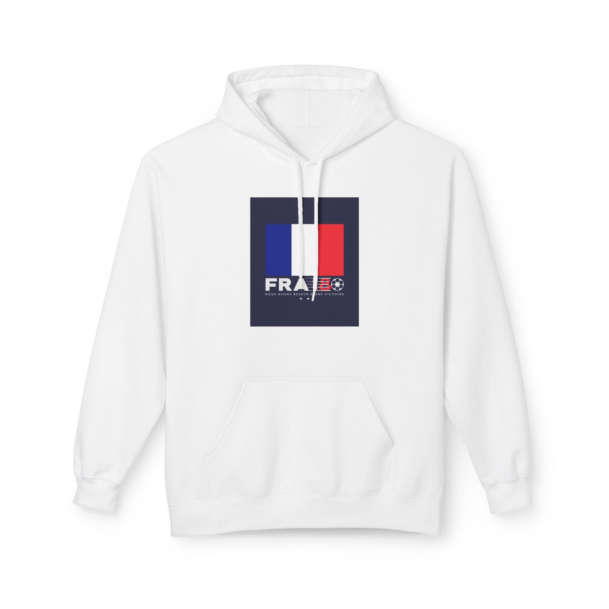 French Flag Hoodie, Unisex Pullover