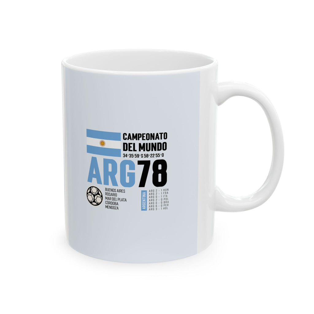 Ceramic Coffee Mug, Soccer Fan Gift, World Cup Decor