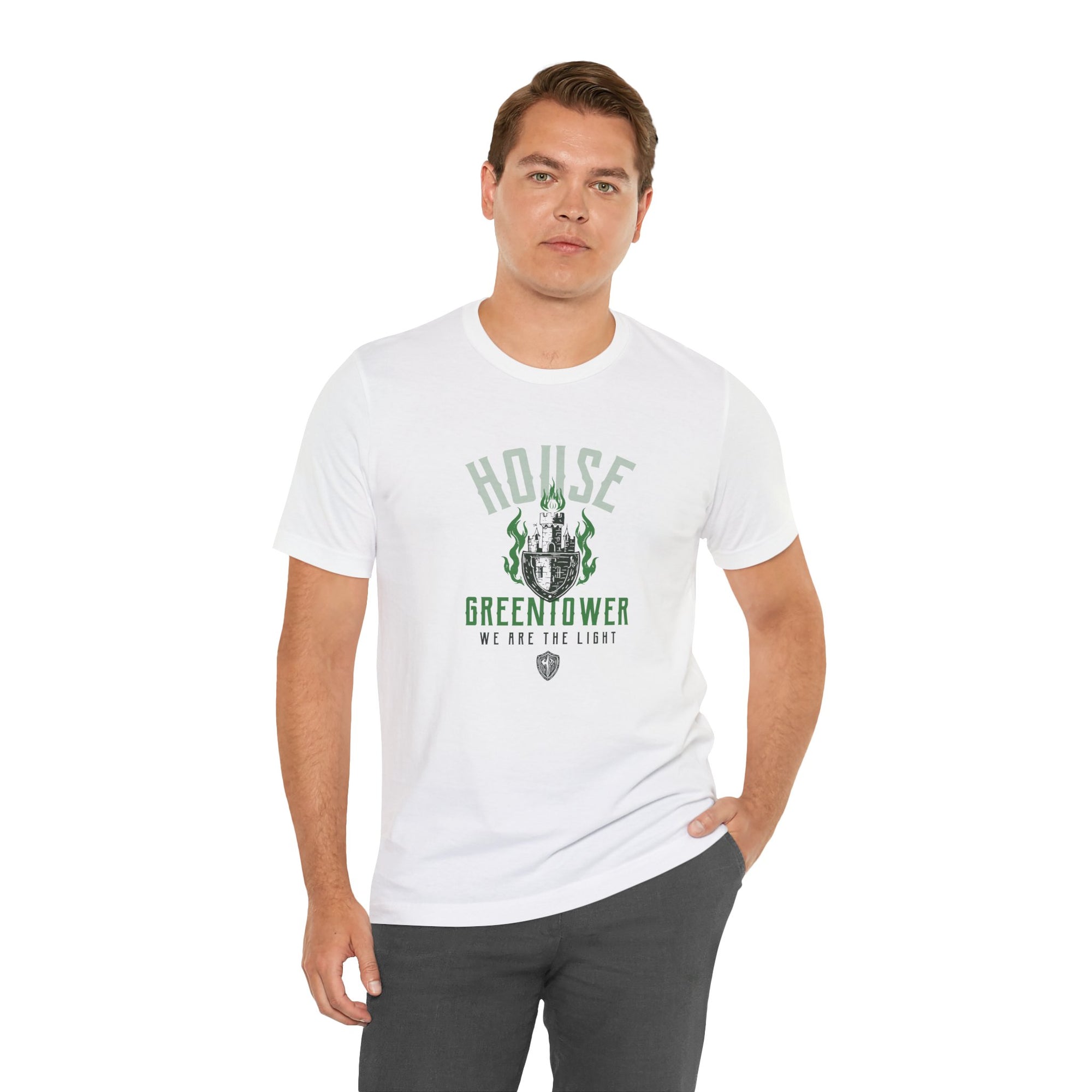 House Greentower Unisex Tee - We Are the Light