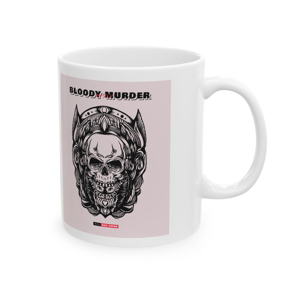 Gothic Skull Ceramic Mug