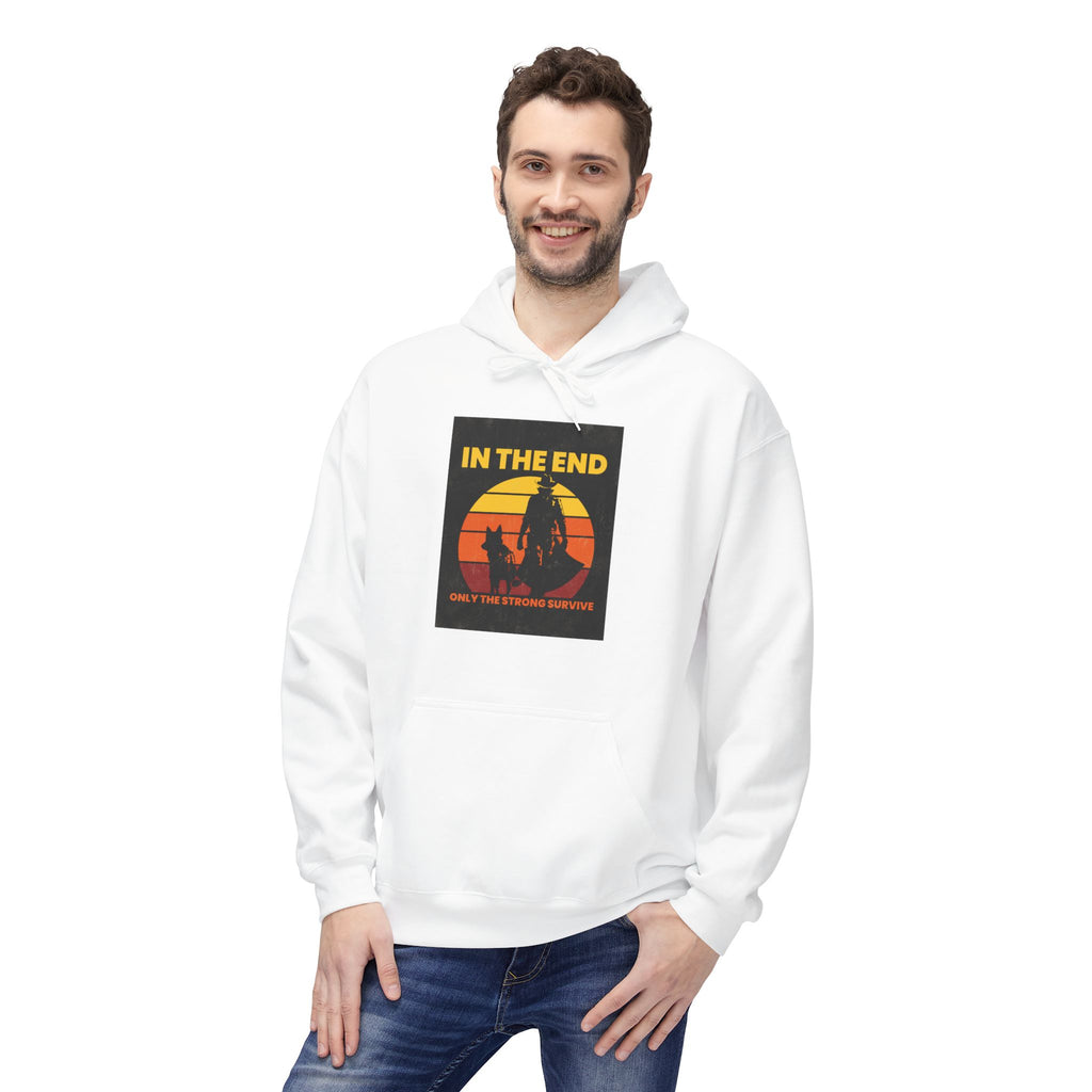 Sunset Graphic Fleece Hoodie