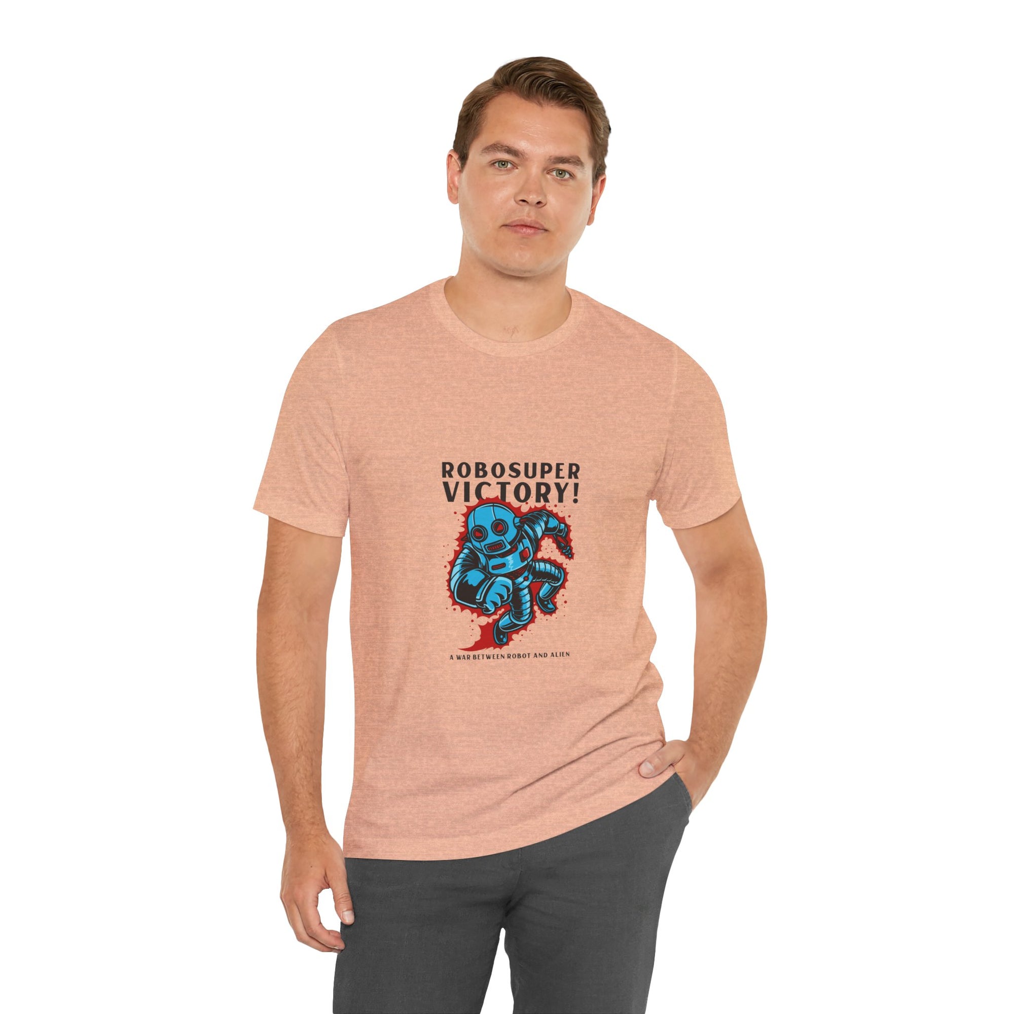 Robosuper Victory Graphic T-Shirt