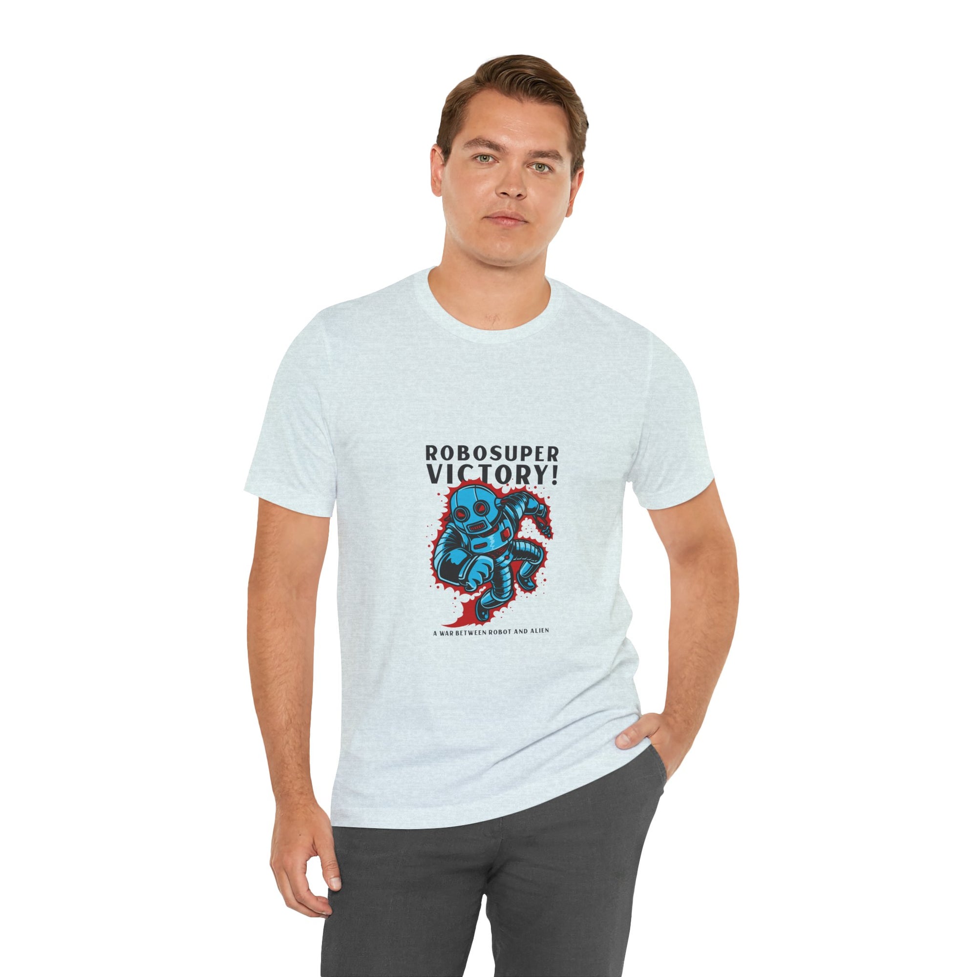 Robosuper Victory Graphic T-Shirt