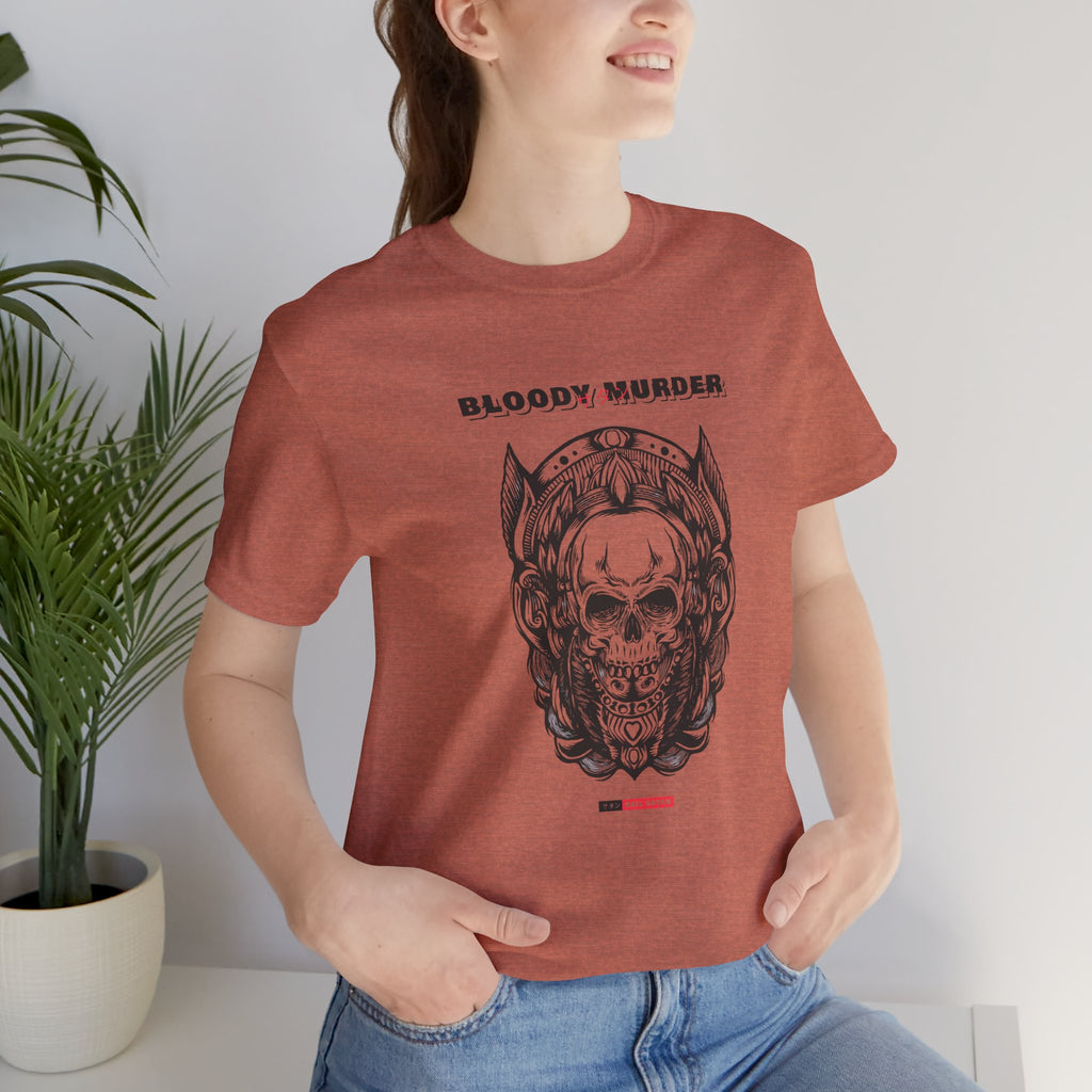 Bloody Murder Skull Unisex Tee