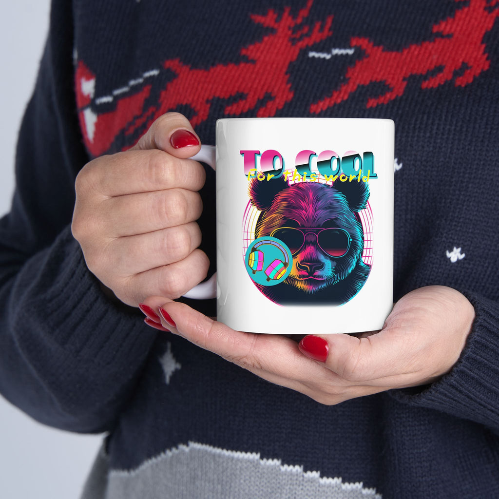 Retro Vibe Ceramic Mug