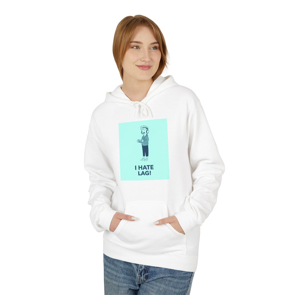 I Hate Lag! Unisex Midweight Hoodie