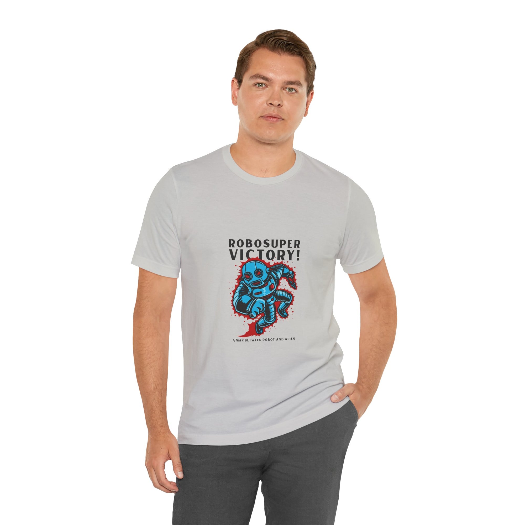 Robosuper Victory Graphic T-Shirt