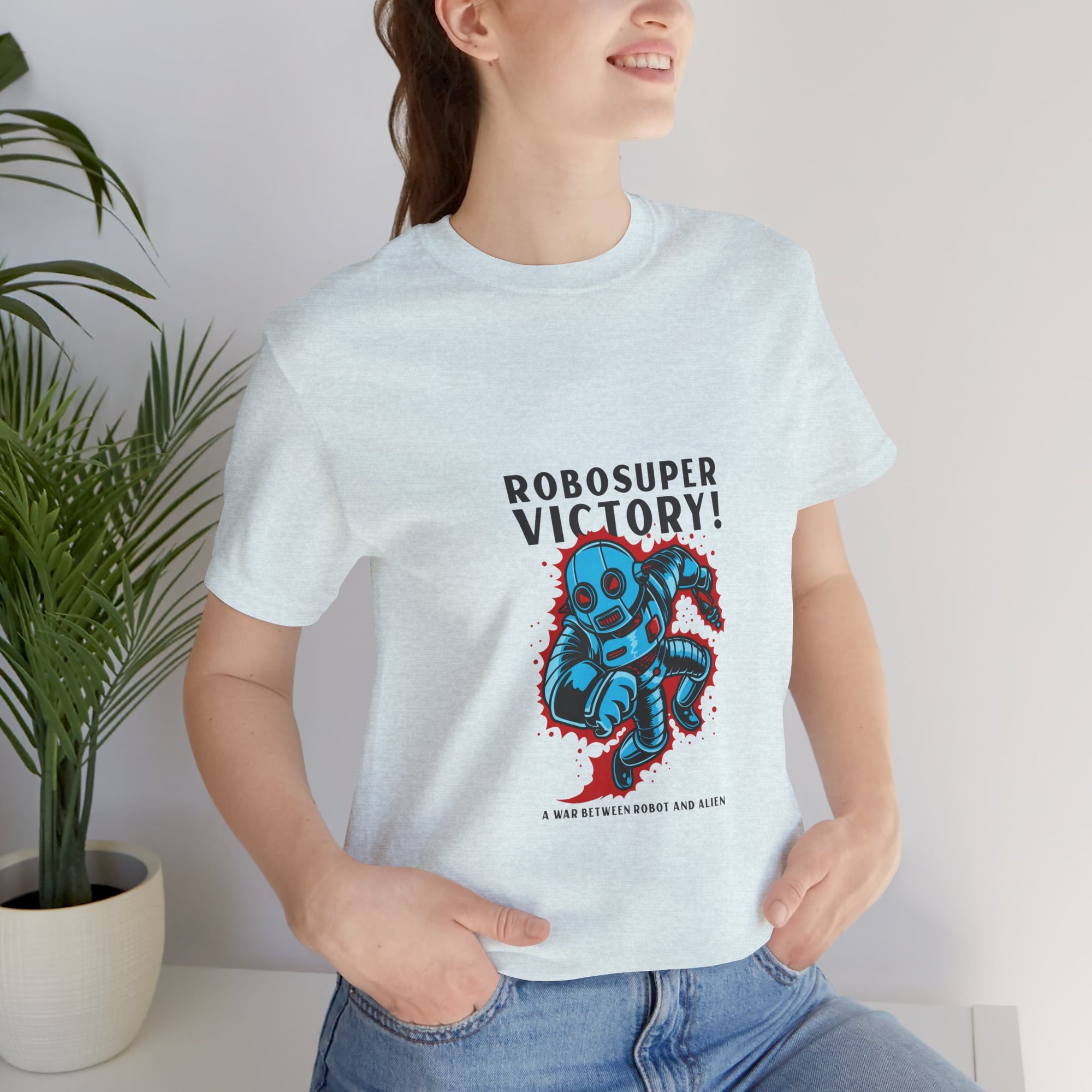 Robosuper Victory Graphic T-Shirt