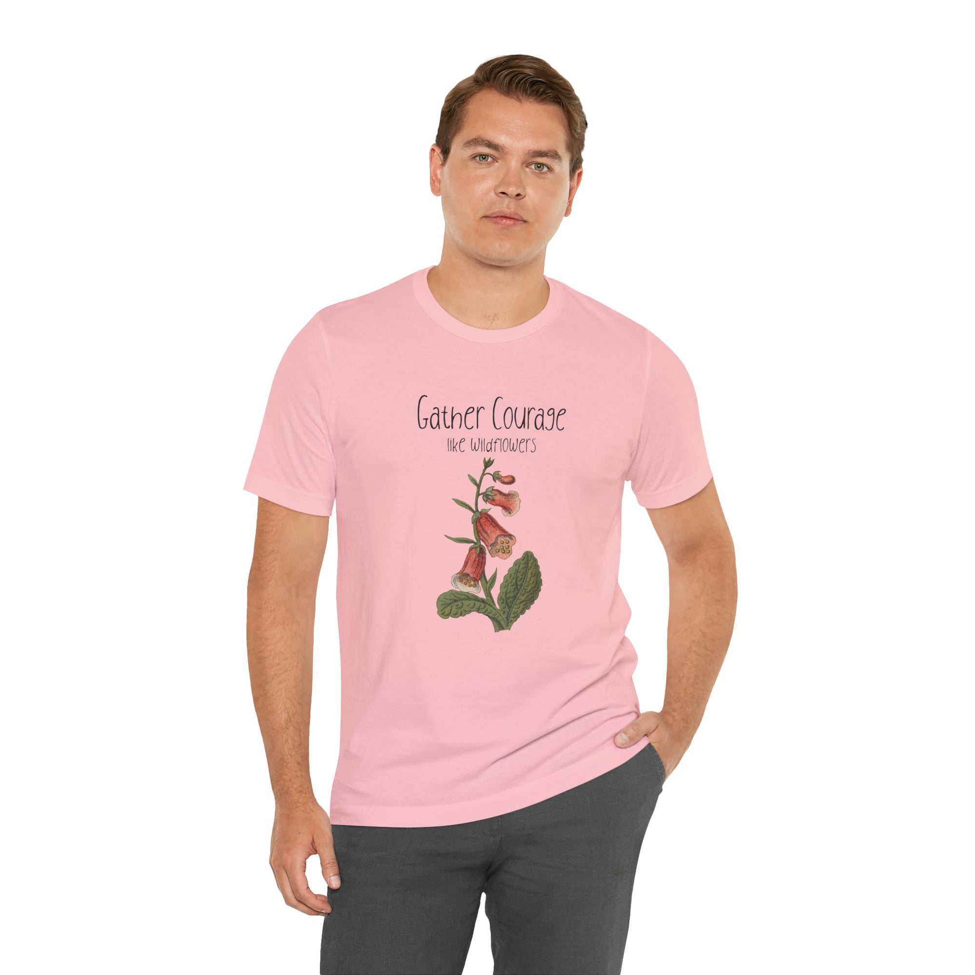 Courage Floral Tee
