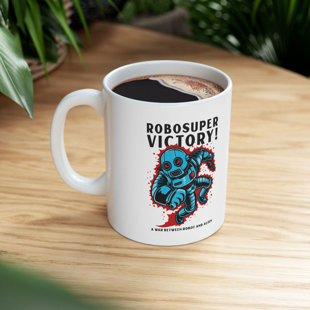 Robosuper Victory! Ceramic Coffee Mug